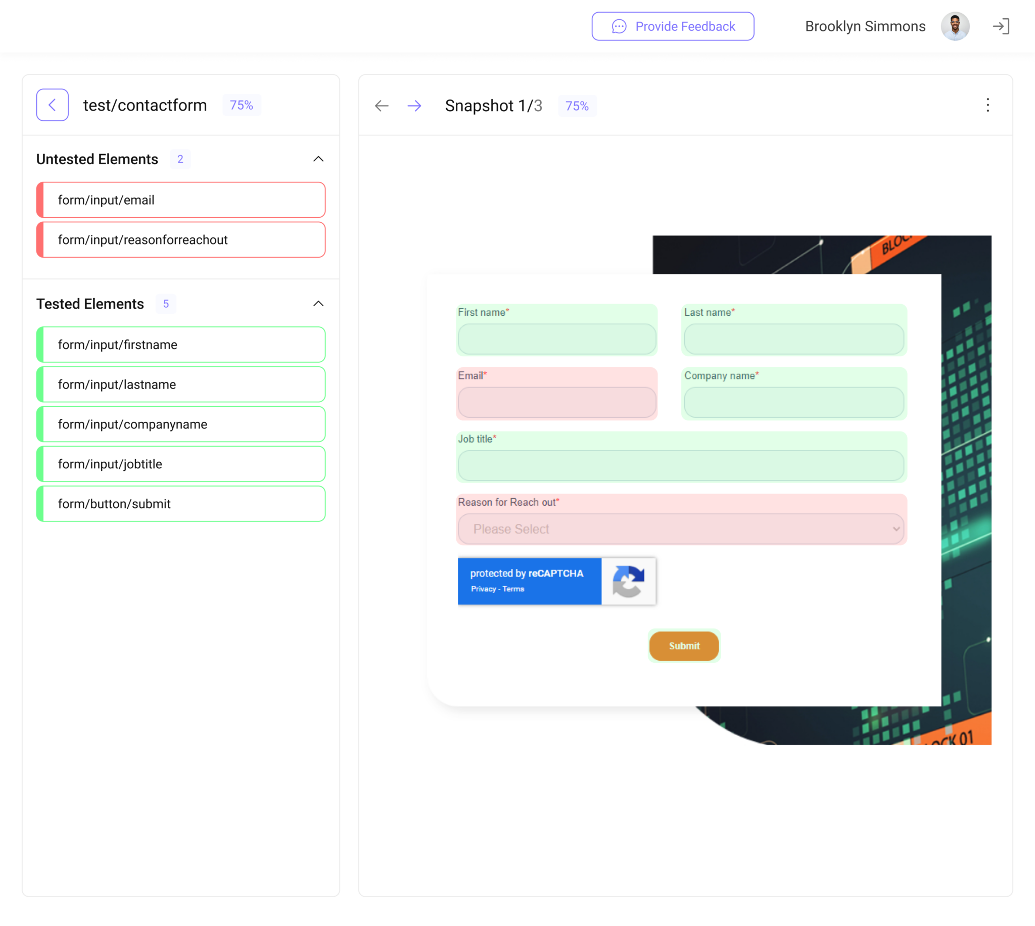 Visual Test Coverage Tool - TestMap.io