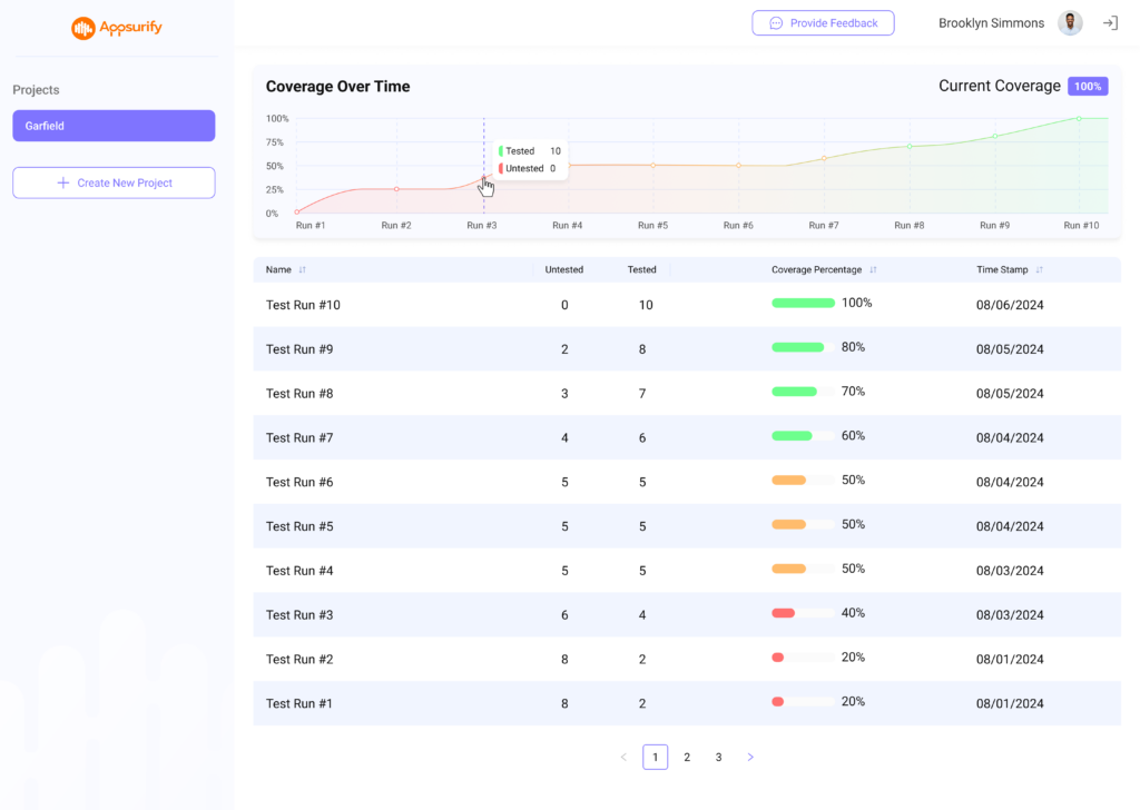 Visual Test Coverage Tool - TestMap.io